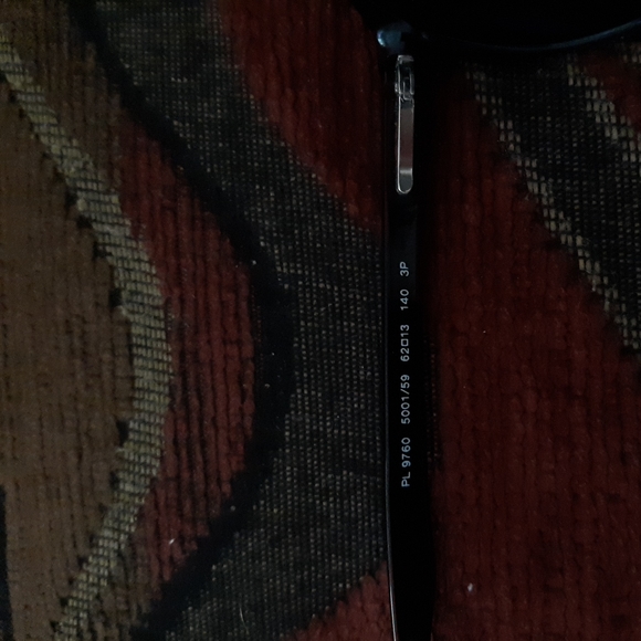 New Auth Aviators Polo Ralph Lauren Sunglasses RL9760 5001/59 62□13 140 3P Italy - Picture 7 of 7